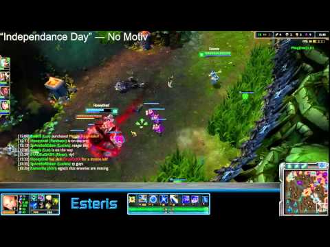 Lux gives Zed the Kiss of Death