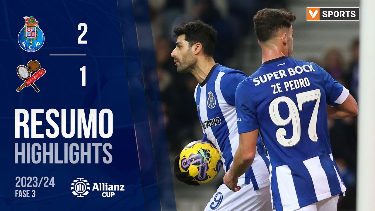 Porto vs Leixões Highlights & Goals Season 2023/2024