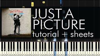 Kyle - Just a Picture feat. Kehlani - Piano Tutorial - How to Play + Sheets
