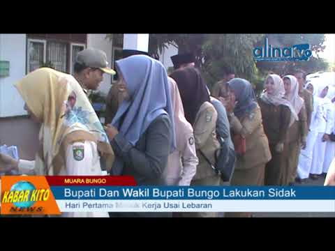 Alina Tv : Bupati Dan Wakil Bupati Bungo Lakukan Sidak