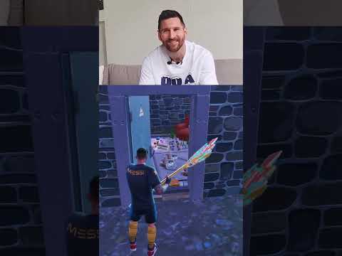 MESSI PLAYS FORTNITE