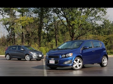 2013 Chevrolet Sonic vs 2013 Hyundai Accent Comparison