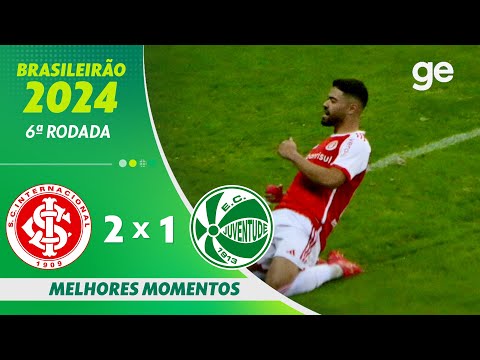 Gols e lances de Internacional x Juventude-RS