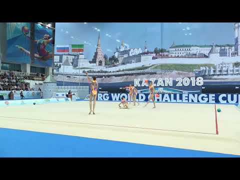 Team Belarus - 3 balls 2 ropes WCC Kazan 2018 AA 20.750