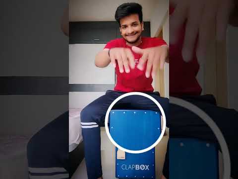 Finger Rolls - Easy Technique #cajon #clapbox #beats #fingerstyle #music #percussion #viral #lesson