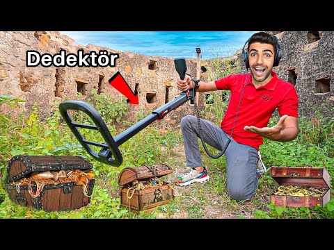 Terk Edilmiş 760 Yıllık Kalede Dedektör ile Hazine Aramak ! *Bulduk*