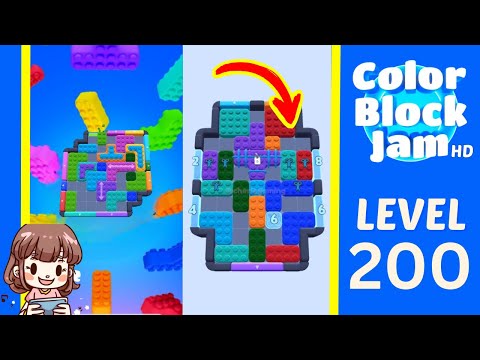 Color Block Jam Level 200 Guide