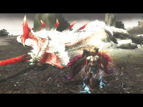 [MHFZZ] G Rank White Fatalis (MS, Z1 set, no weapon tech)