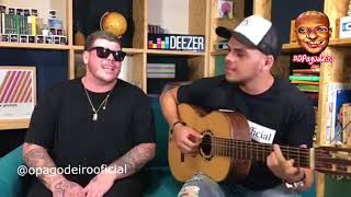 Pra você acreditar | Ferrugem na Live da Deezer | O Pagodeiro