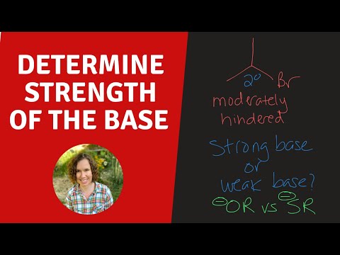 Predict Substitution vs Elimination for Secondary Alkyl Halides