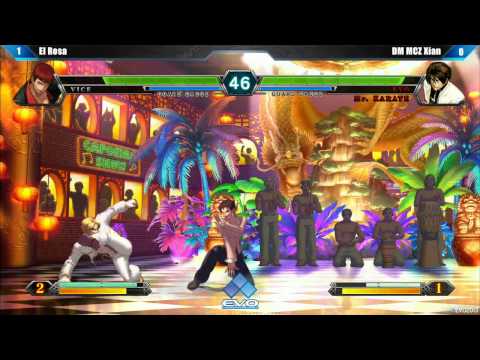 KOF XIII El Rosa vs DM MCZ Xian - EVO 2013