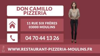 preview picture of video 'Restaurant Pizzeria à Moulins 03 : DON CAMILLO'