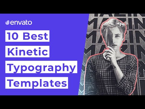 10 Best Kinetic Typography Templates [2021]