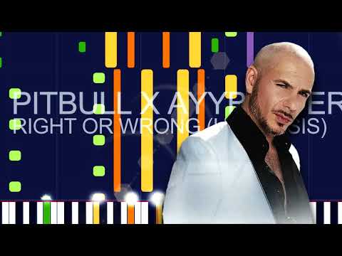 Pitbull ft. AYYBO & ero808 - RIGHT OR WRONG (HYPNOSIS) (PRO MIDI FILE REMAKE) - "in the Style of"