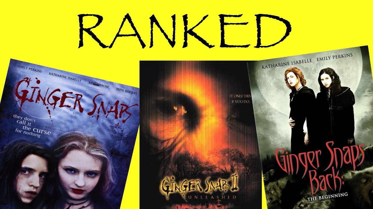 The ”Ginger Snaps” Trilogy RANKED!