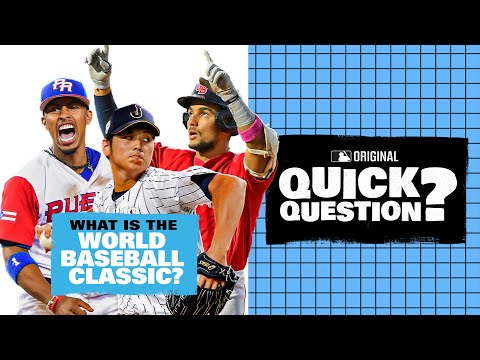睽違六年的世界棒球經典賽即將開打！想知道今年該關注哪一支球隊，哪一個棒球巨星嗎？千萬不要錯過這支影片！ (What is the World Baseball Classic? | Quick Question)