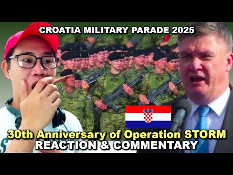 CROATIA MILITARY PARADE 2025 - 30th Anniversary of Operation STORM REACTION