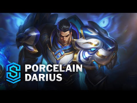 Porcelain Darius Skin Spotlight - League of Legends
