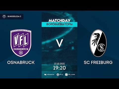 AFL21. Bundesliga 3. Day 12. Osnabruck - Freiburg