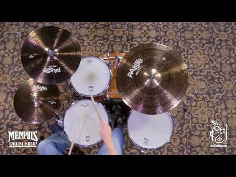 Демонстрация звучания Paiste 900 14" Heavy Hi-Hat