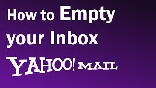 How To Delete All Emails From Yahoo Inbox | How to Empty Yahoo Inbox