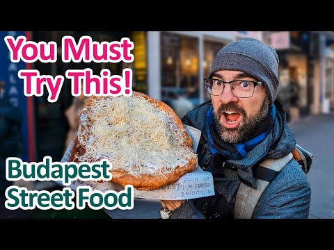 Local's BUDAPEST STREET FOOD Favorite: Lángos | 5 Places to Get it!