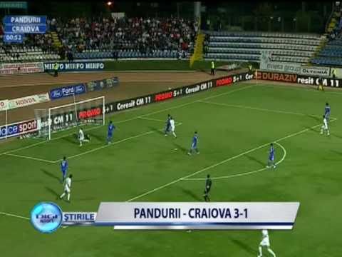 Video / Digi Sport: Rezumat Pandurii Tg. Jiu -- Universitatea Craiova 3 -- 1