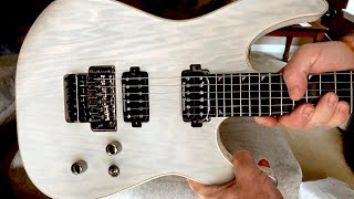 Video thumbnail for Jackson Soloist Pro Series SL2A MAH Unicorn White Unboxing and Review by Steve Rotter