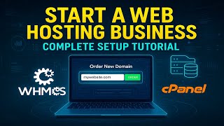 Start Your Own Web Hosting Business in 2025 | WHMCS + WHM Full Setup T