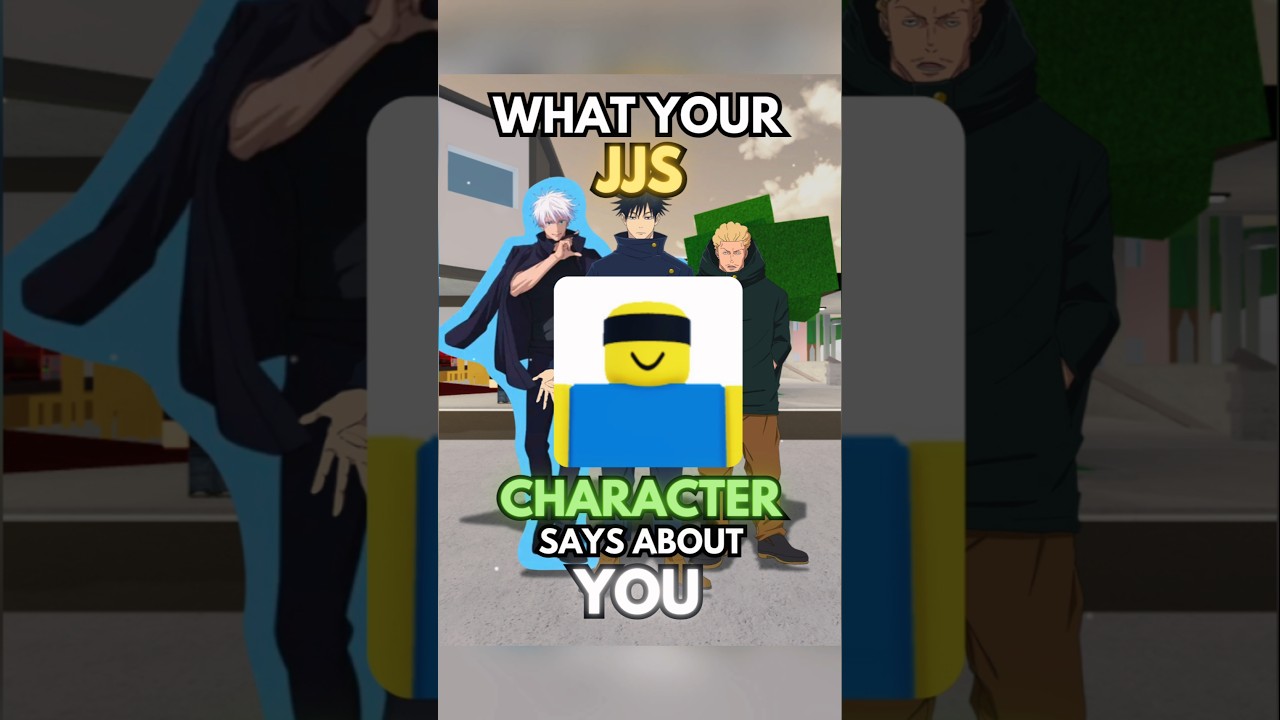 What your JJS Character Says About You! #roblox #jjs #shorts #jjk
