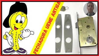 Fechadura  Ueme Para Porta de  Madeira  Cópia de  Chave