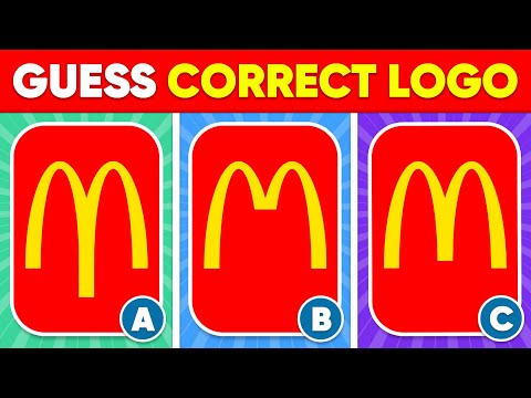 Guess The Correct Logo ✅🤔 | 60 Famous Logos | Ultimate Logo Quiz 2025