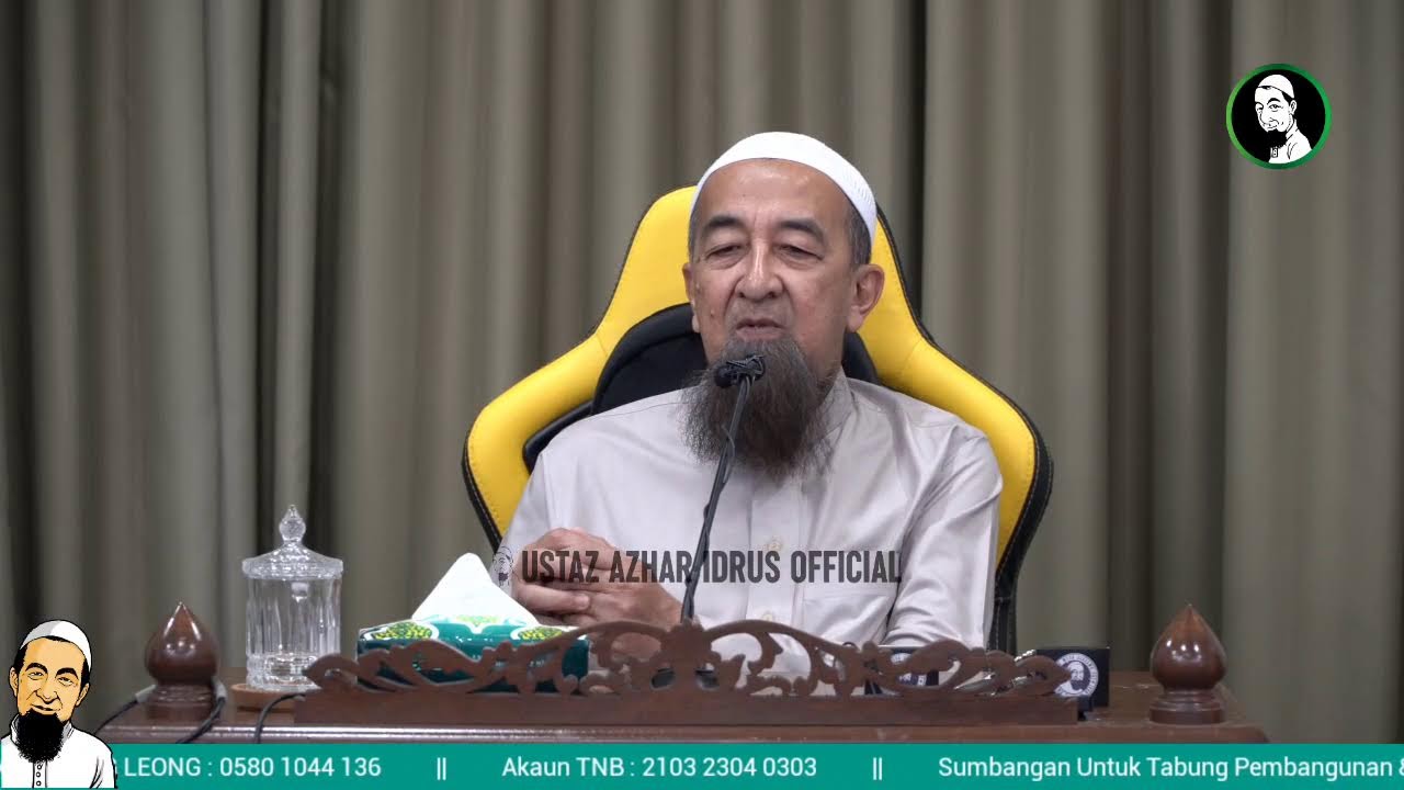 🔴 LiveUAI 10/01/2026 Kuliah Maghrib Ustaz Azhar Idrus | Surau Baiturrahman, Banggol Donas