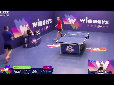 WINners CUP table 1 09.01 Lushchik Andrei - Siedin Vladimir 14:00