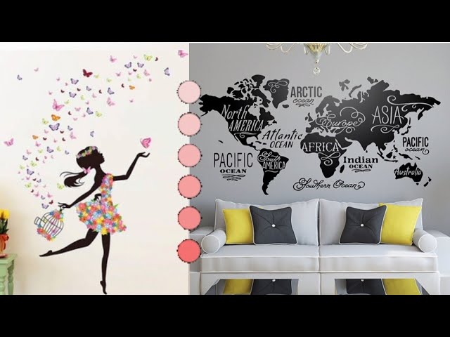 Vídeo relacionado con Vinilo adhesivo de pared resistente a la intemperie, diseño de música y arte de DJ, decoración de silueta para habitación de adolescentes, 108 x 28 cm