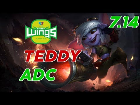 Jin Air GreenWings Teddy Tristana ADC Patch 7.14