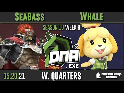 DNA.EXE S10:W8 - SeaBass (Ganon) Vs. Whale (Isabelle) - W Quarterfinals