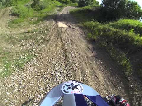 Sprungtraining Anfänger MX Strecke Schlatt