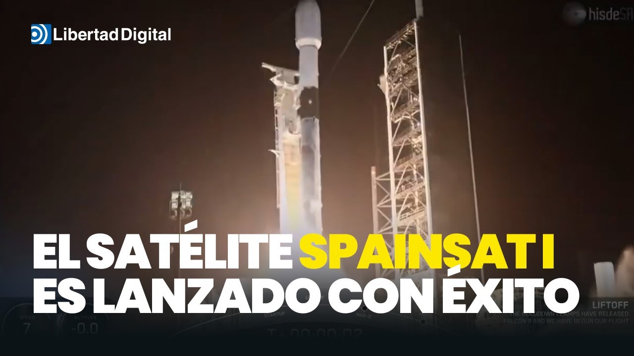 El satélite militar español SpainSat I ha sido lanzado con éxito desde Florida