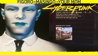 Cyberpunk 2077 FIGORO, MASINGO or YOUR MOM Delamain ALL Victorious Choices