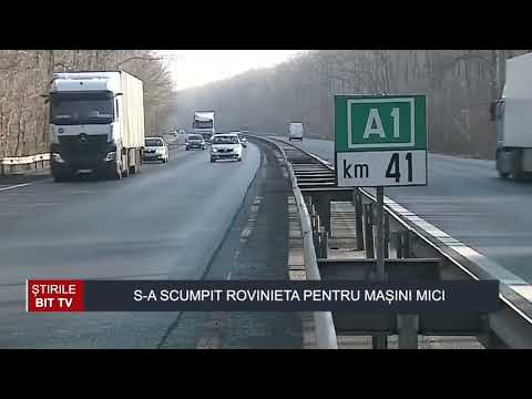 ȘTIRILE BIT TV - S-A SCUMPIT ROVINIETA PENTRU MAȘINI MICI