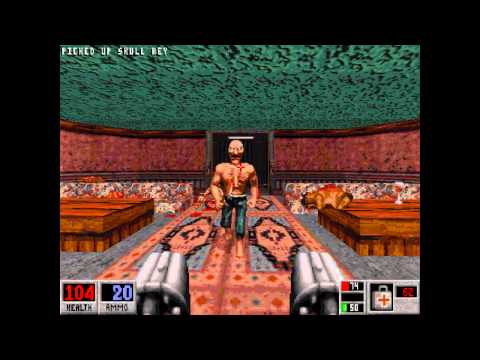 Blood (DOSBox) - E1M3 Phantom Express - All Secrets + Super Secret - HD 720p