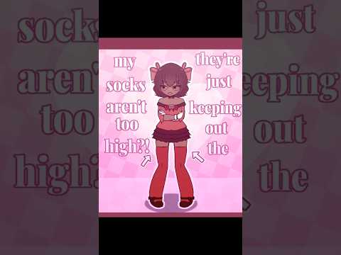 I'm not cute!! 😡 #tweening #art #animation #oc #shylieluv