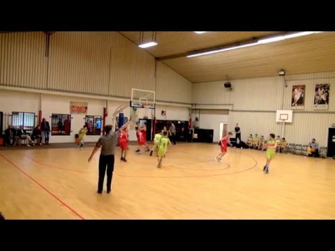 Landelijke U16 Competitie match Port of Antwerp Giants vs Gembo - 19/12/2015