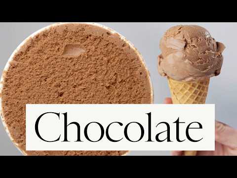 Artisan Chocolate Ice Cream Recipe