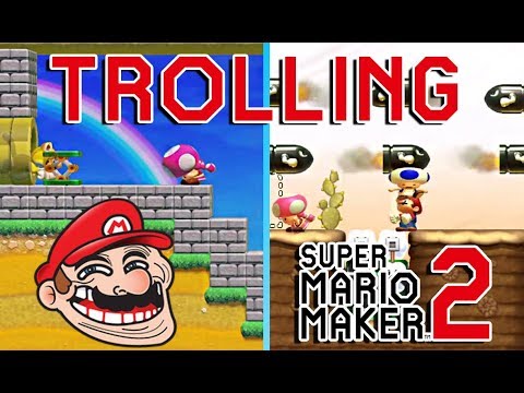 10 Minutes of Trolling in Multiplayer Versus in SMM2