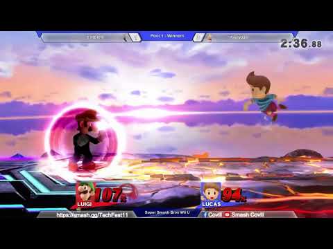 CoVill: Tech Fest XI - Pool 1 Winners - Paulvaso(Lucas) vs Emblem(Luigi)