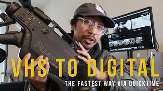 How to Convert VHS or Hi8 Tapes to Digital with QuickTime