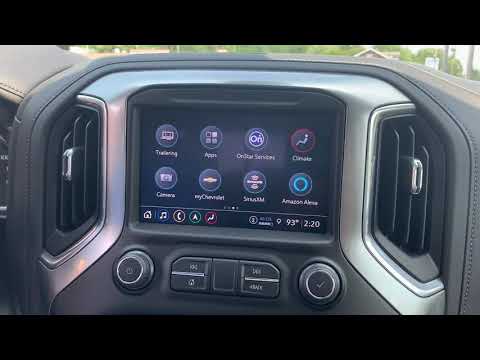 How to set up a trailer on the trailering app on a 2021 Chevy Silverado 2500 HD