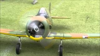 preview picture of video 'Jan's AT-6 Texan in Kjose'